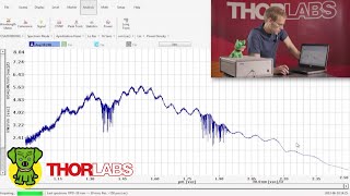 Thorlabs OSA Software Tutorial Part 5  Filter Measurement [upl. by Luht]