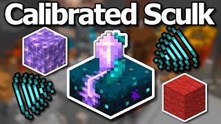 Ultimate Minecraft 120 Calibrated Sculk Sensor amp Resonance Guide [upl. by Ahsenahs]