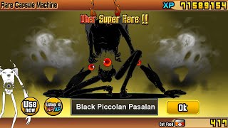 The Battle Cats  Uber Black Piccolan Pasalan UNIT [upl. by Sukul]