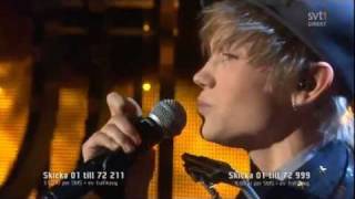 Ulrik Munther  Soldiers  Live Melodifestivalen 2012 [upl. by Eshelman426]