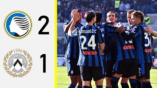 UNA VITTORIA CHE LANCIA SEGNALI  AtalantaUdinese 21 [upl. by Esiocnarf2]