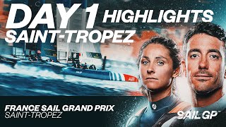 Day 1 Highlights  France Sail Grand Prix  SaintTropez [upl. by Eey]