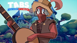 A VIDA do BARDO  Totally Accurate Battle Simulator TABS [upl. by Nidnerb132]