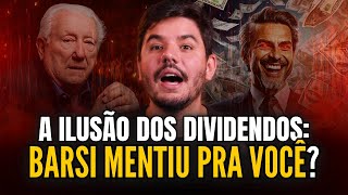 ⚠️ ILUSÃO na bolsa de valores viver de dividendos é MENTIRA [upl. by Maibach37]