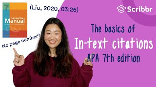 InText Citations Made Easy APA 7th Edition Format [upl. by Rodmun]