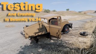 BeamNG Update V034  Vintage Car Update [upl. by Naillij]