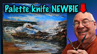 Palette Knife Painting The Easy Art Technique You Need To Try [upl. by Niletac]