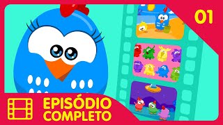 Galinha Pintadinha Mini  Episódio 01 Completo  12 min [upl. by Adirehs]