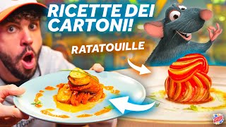 Cuciniamo RICETTE dei CARTONI ANIMATI ft Giuseppe Bianco [upl. by Derman]