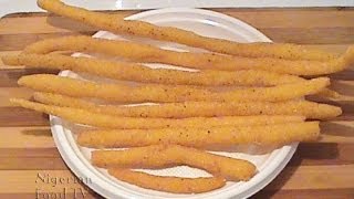 Kokoro Korokoro  Nigerian Snacks recipe [upl. by Nanette]