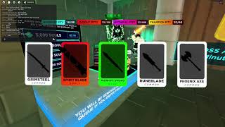 EXPLODING FOR NO REASON AFTER ROLLING SPIRIT BLADE DEATH BALL ROBLOX [upl. by Katrinka]