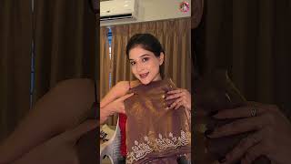 Designer Saree Shopping Haul Stunning Collection from Brands saree [upl. by Ettesus]