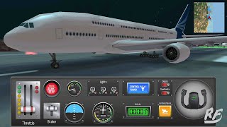 Airplane Takeoff and Landing in Airplane Pro Flight Simulator [upl. by Lenee]