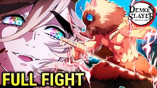 Inosuke Kanao amp Shinobu vs Doma FULL CINEMATIC FIGHT Demon Slayer [upl. by Chloe]