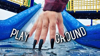 Playground ASMR in the Rain☂️Fast Not Aggressive [upl. by Redna]