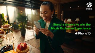 Maxis Postpaid x iPhone 15 presents The Treat [upl. by Adlesirk564]