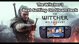 The Witcher 3  Steam Deck  High 30 FPS  Verified [upl. by Raynah]