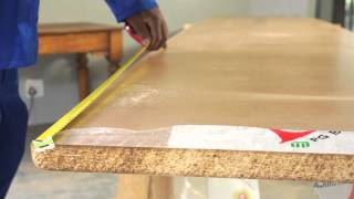 How to install Formica LifeSeal Worktops – Measuring and cutting [upl. by Blinnie]