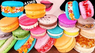 ASMR MACARON PARTY 더블스윗 마카롱 파티 EATING SOUNDS MUKBANG 디저트먹방 [upl. by Fabio]