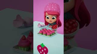 Strawberry Cupcakes 😋 strawberryshortcake shorts [upl. by Medwin]