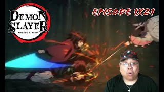 Demon Slayer 1X21  quotAgainst Corps Rulesquot REACTION [upl. by Erodoeht]