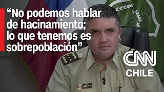 Director nacional s de Gendarmería advierte sobrepoblación del 126 en cárceles  CNN Prime [upl. by Krebs]