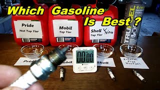 Best Gasoline Test Shell Gasoline Mobil Gasoline Gasoline Test [upl. by Nylegna499]