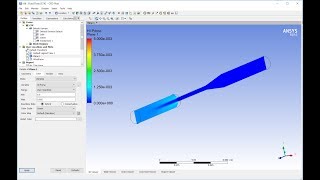 ANSYS CFD FDA Nozzle Part 3 Hemolysis Index calculation using CFX [upl. by Amikat]