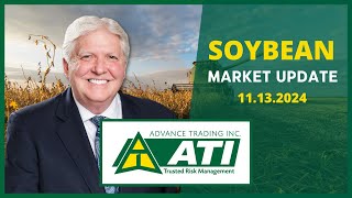 Advance Trading Soybean Market Update  November 13 2024 [upl. by Latricia644]