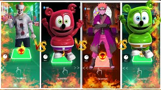 Coffin DanceTiles Hop Pennywise 🆚 Red Gummy Bears🆚 NarutoMeme🆚 Green Gummy Bears [upl. by Boland288]