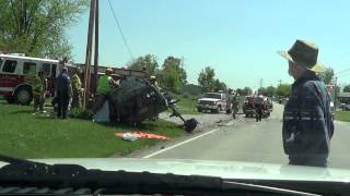 VEHICLE ACCIDENT WITH EXTRICATION PART 1 4302013 [upl. by Blas]