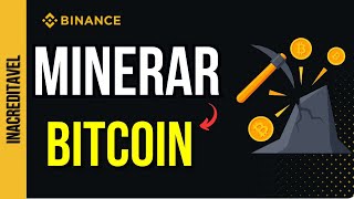 MINERAÃ‡ÃƒO DE BITCOIN PELO CELULAR I CLOUD MINING BTC BINANCE [upl. by Odlanyer]