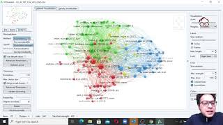 Bibliometric Analysis of DIMENSIONS Data Using VosViewer [upl. by Rolandson]