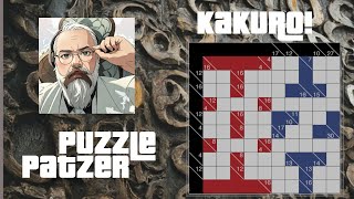 Puzzle Patzer tries Kakuro [upl. by Adnot]