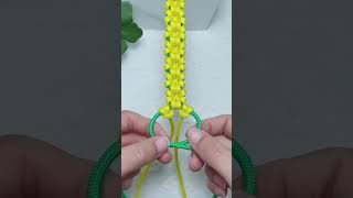 Instructions for tying a simple and beautiful yellow apricot blossom bracelet diy bracelet [upl. by Adigun]