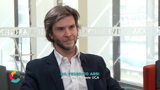 Entrevista a Lic Federico Absi  Abogado  Docente UCA [upl. by Anuaek]