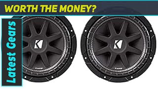 KICKER 43C124 Comp 12quot Subwoofers Unleash Powerful Bass in Your Car [upl. by Debbie]