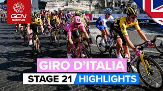 Final Sprint Showdown In Rome  Giro DItalia 2023 Highlights  Stage 21 [upl. by Quin366]