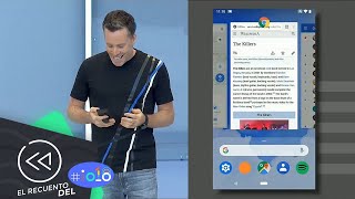 ¿Android P copia iOS  El recuento del Google IO 2018 [upl. by Lladnyk]