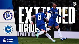 Chelsea 32 Brighton  Highlights  EXTENDED  Premier League 202324 [upl. by Notniuqal615]