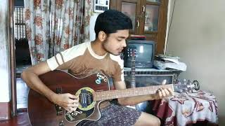 Sei Je Holud Pakhi Song Cactus Guitar Cover by Rimon Chatterjee [upl. by Ramirolg640]