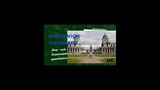 Greenwich University PreCas interview Questionsuk greenwichuniversity Uk [upl. by Stephens930]