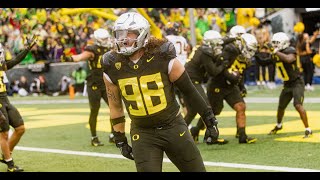 Casey Rogers  Defensive Tackle  Oregon  2023 Highlights  2024 NFL Draft  New York Giants [upl. by Kai]