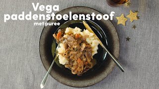 Vegetarisch stoofpotje van paddenstoelen met knolselderijpuree  Allerhande [upl. by Ayila724]