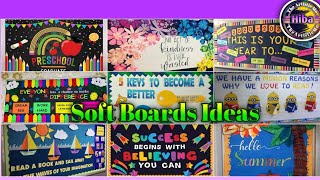 Pre school decoration ideas  Soft board ideas  Bulletin boards [upl. by Fennie]