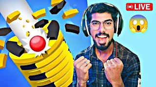 Stack Ball 24D🤯Gaming 🔴 LIVE 2024 SM7080 [upl. by Etteuqaj]