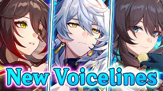 Sunday and Fugue Tingyun  Every NEW Voice line about them  ft Robin Ruan Mei Honkai Star Rail [upl. by Albers]