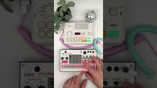 ⚡ Electro jam sesh⚡ with the KORG KR11 Compact Rhythm Box [upl. by Lu]