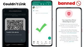 Couldnt link device GB whatsapp couldnt link device 2025 GB whatsapp link device not working 2025 [upl. by Vudimir]