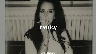 Radio  Lana del rey  español [upl. by Rayner]